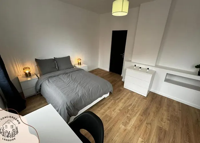 La Maison Lensoise, Wi-fi, Close To Bollaert, 8 People Casa vacanze Lens